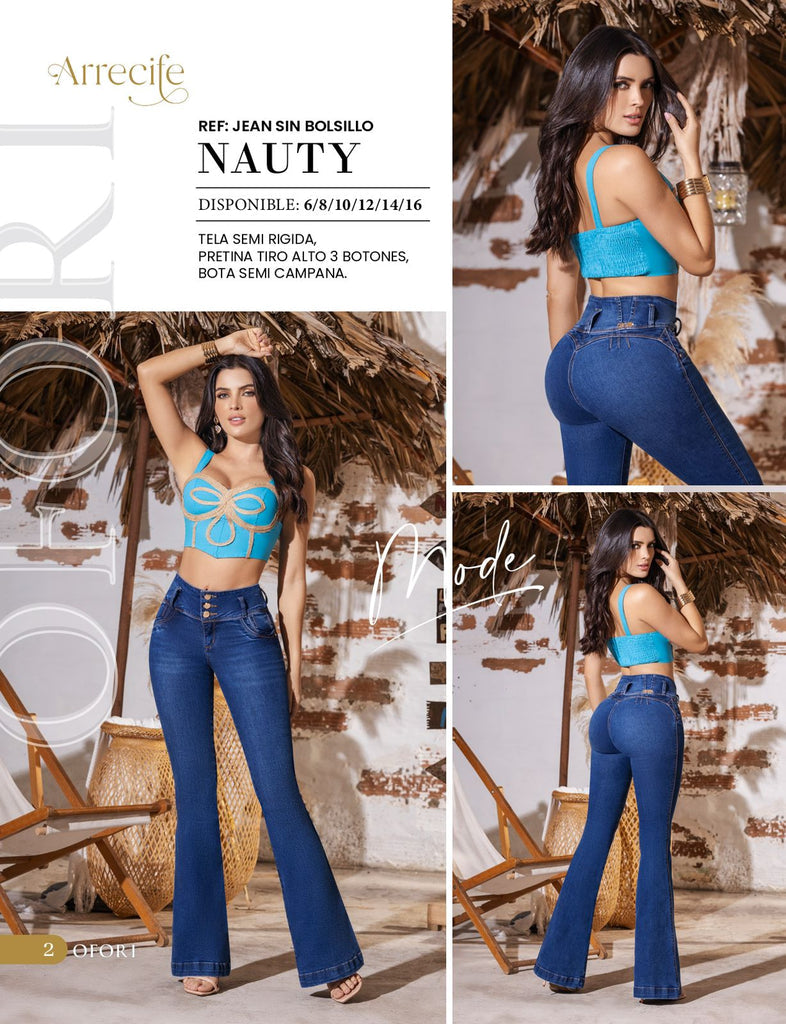 Nauty 100% Authentic Colombian Push Up Jeans - JDColFashion