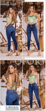 Rosalia 100% Authentic Colombian Push Up Jeans - JDColFashion