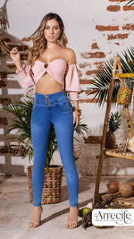 Sheyla 100% Authentic Colombian Push Up Jeans - JDColFashion