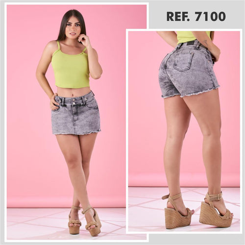 7100 100% Authentic Colombian Push Up SKORT by Foover ** - JDColFashion